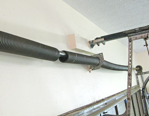 broken garage door springs - we fix!